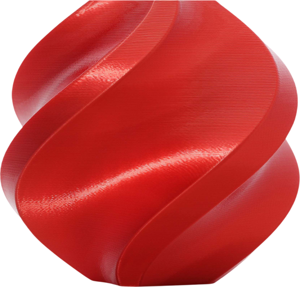 Изображение товара Пластик для 3D-печати Bambu Lab Pla Silk+ A06-R0-1.75-1000-SPL (1кг, красный леденец)