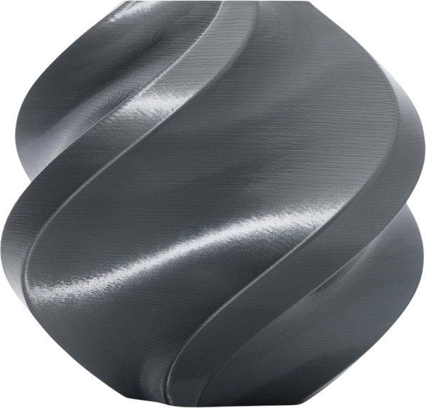 Изображение товара Пластик для 3D-печати Bambu Lab Pla Silk+ A06-D0-1.75-1000-SPL (1кг, титановый серый)
