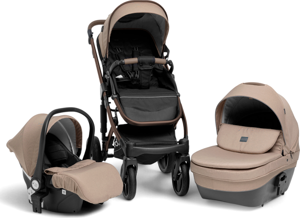 Изображение товара Детская универсальная коляска Bubago Rosano 3в1 / BG 164-5 (бежевый)