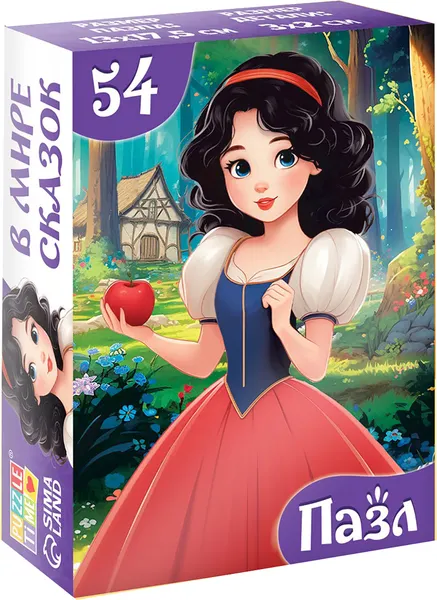 Изображение товара Пазл Puzzle Time Белоснежка / 10733542 (54эл)