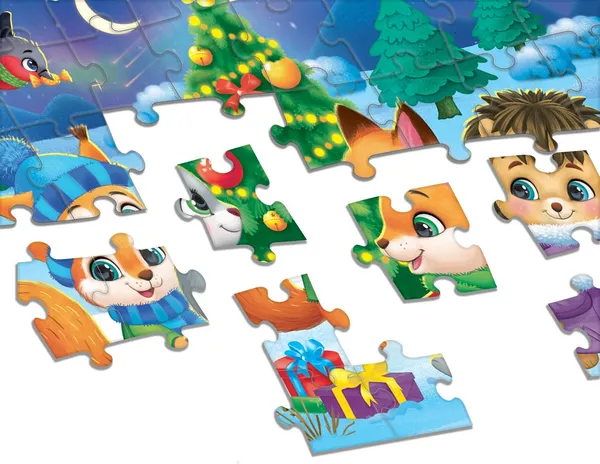 Изображение товара Пазл Puzzle Time Елочка зажгись / 7018787 (54эл)