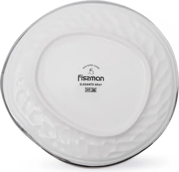 Изображение товара Тарелка столовая обеденная Fissman Elegante Gray 13451