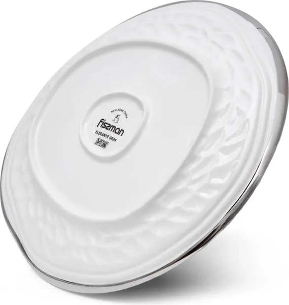 Изображение товара Тарелка столовая обеденная Fissman Elegante Gray 13452