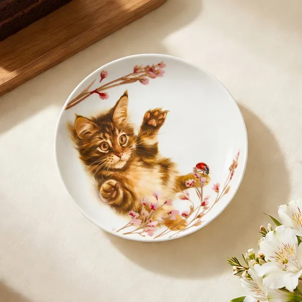 Изображение товара Тарелка закусочная (десертная) Fissman Cats 16150