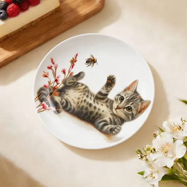 Изображение товара Тарелка закусочная (десертная) Fissman Cats 16152