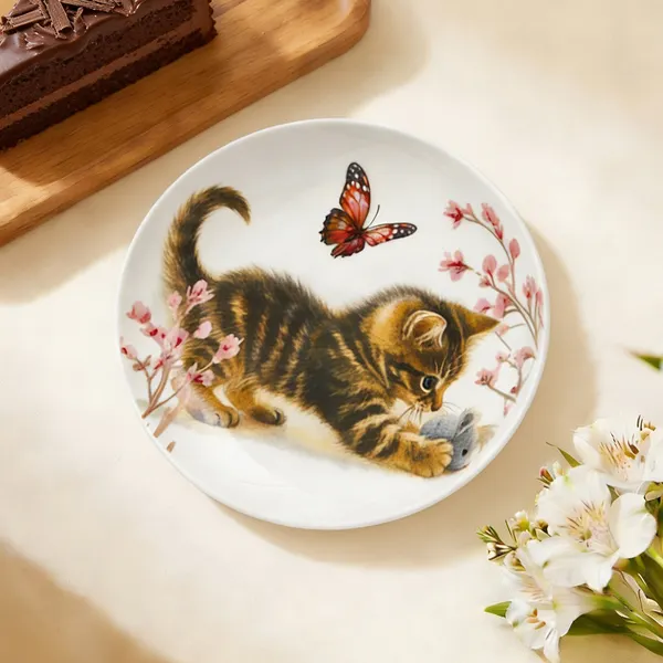Изображение товара Тарелка закусочная (десертная) Fissman Cats 16153