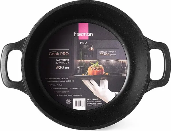 Изображение товара Кастрюля Fissman Cook Pro 14687