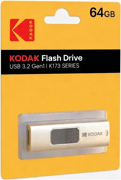 Изображение товара USB flash накопитель Kodak K173 64GB Drive 3.0 (EKMMD64GK173)