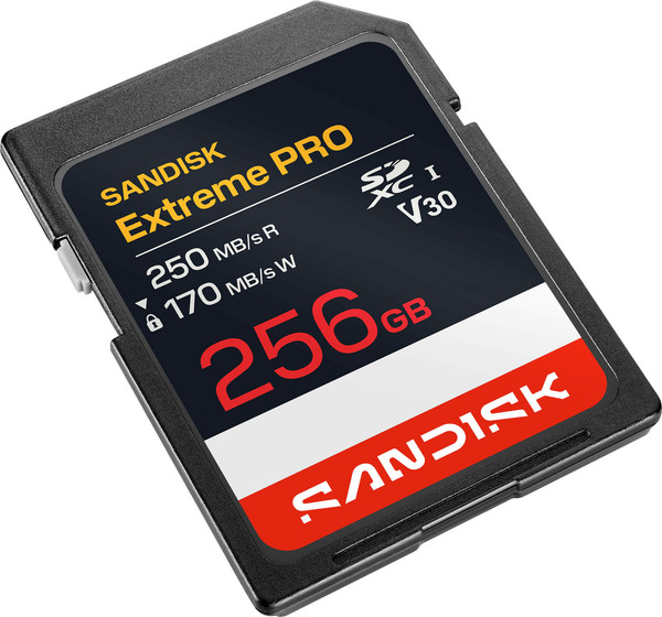Изображение товара Карта памяти SanDisk SDXC 256GB Extreme Pro UHS-I V30 U3 (SDSDXXJ-256G-GSCIN )