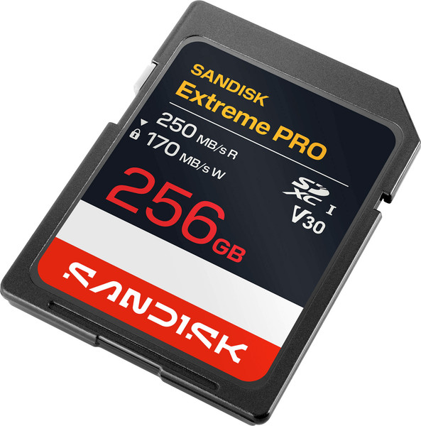 Изображение товара Карта памяти SanDisk SDXC 256GB Extreme Pro UHS-I V30 U3 (SDSDXXJ-256G-GSCIN )