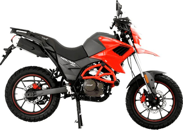 Изображение товара Мотоцикл Rockot Hound 250 2.0 (красный)