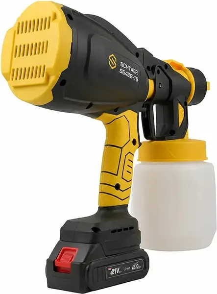 Изображение товара Краскопульт аккумуляторный Schtaer S642B-18