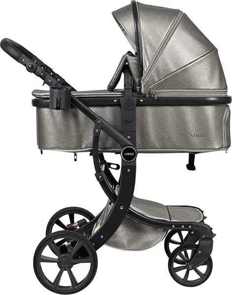 Изображение товара Детская универсальная коляска Aimile Adventurer PU / ADVPU-24 (жемчужно-зеленый)