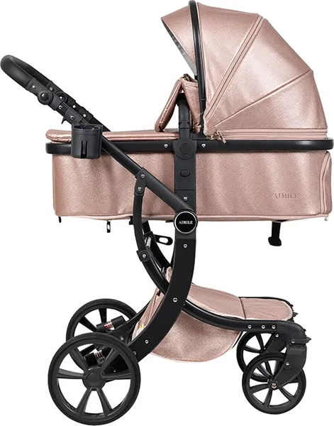 Изображение товара Детская универсальная коляска Aimile Adventurer PU / ADVPU-23 (перламутрово-серый)