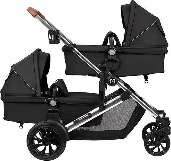 Изображение товара Детская универсальная коляска Farfello Silva Duo / SD-5 (черный)