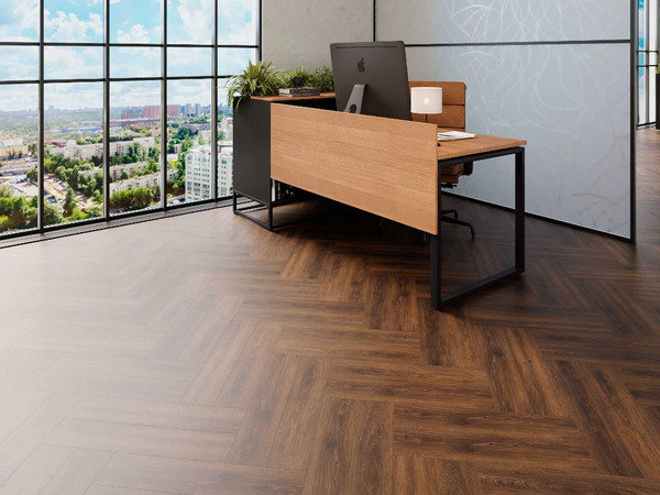 Изображение товара Виниловый пол SPC Floor Natisston Rubis Дуб Blokktind Английская елка 5003-09