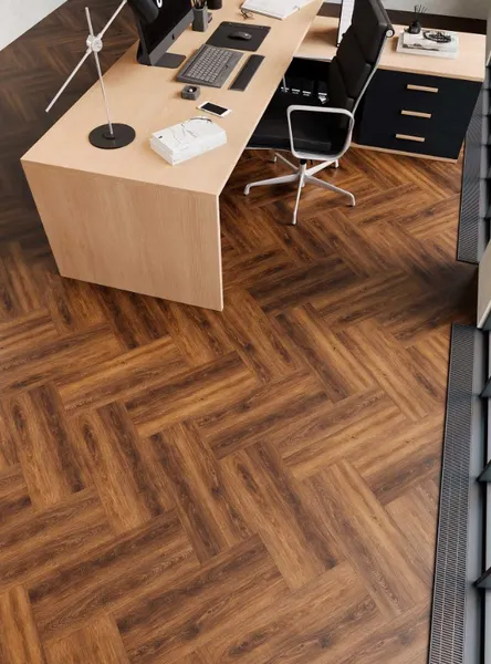 Изображение товара Виниловый пол SPC Floor Natisston Rubis Дуб Blokktind Английская елка 5003-09