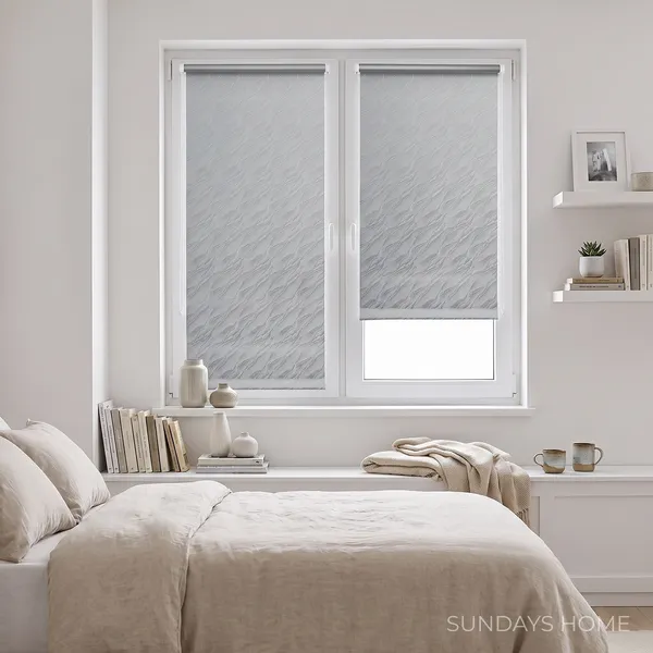 Изображение товара Рулонная штора Sundays Home Аква Тэрмоблэкаут 62x170 (серый)