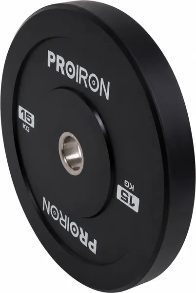 Изображение товара Диск для штанги Proiron Обрезиненный d51мм 15кг / ОД11551