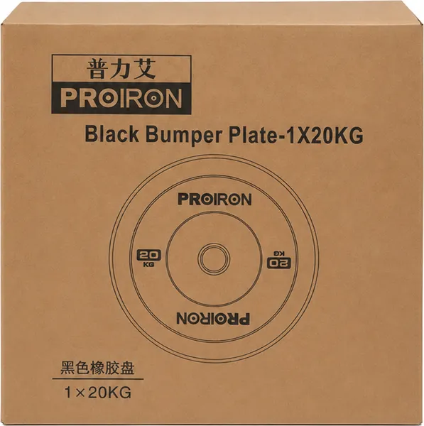 Изображение товара Диск для штанги Proiron Обрезиненный d51мм 20кг / ОД12051