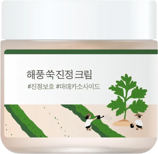 Изображение товара Крем для лица Round Lab Mugwort Calming Cream (80мл)