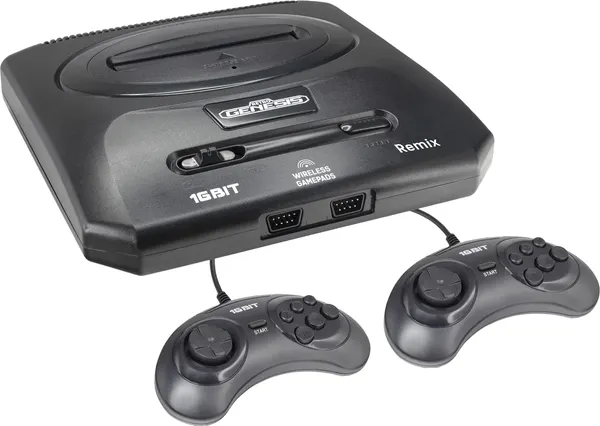 Изображение товара Игровая приставка Retro Genesis Remix 8+16Bit, 600 игр + 2 проводных джойстика / ConSkDn91