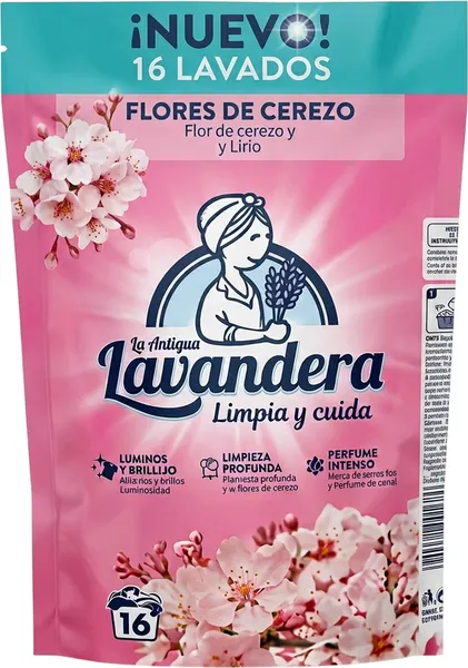 Изображение товара Стиральный порошок La Antigue Lavandera Flores de Cerezo Цветы вишни (0.88кг)