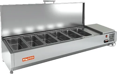 Изображение товара Витрина холодильная Hicold VRTU 1390 1/4