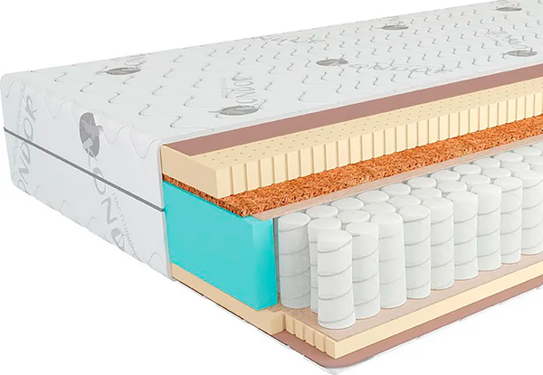 Изображение товара Матрас Kondor Bora-3 Hard 80x190 (комби-люкс серебристый)