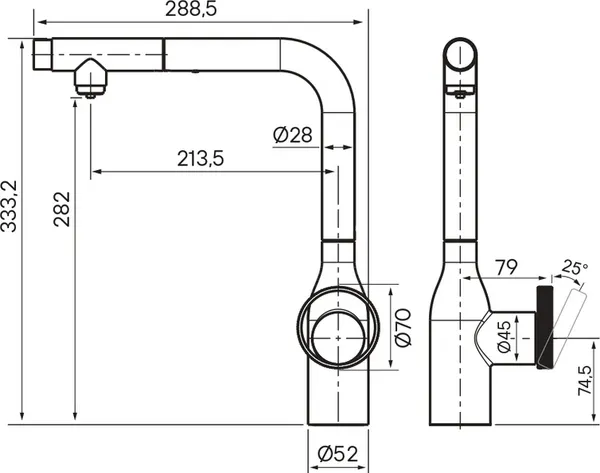 Изображение товара Смеситель Paulmark Urban Ur213104-BS