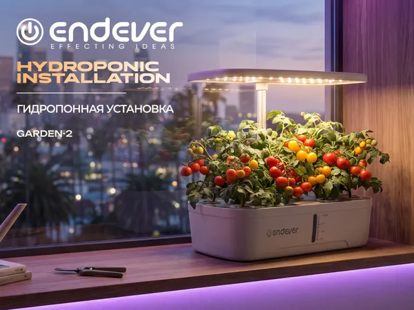 Изображение товара Проращиватель семян Endever Garden-2 (бежевый/коричневый)