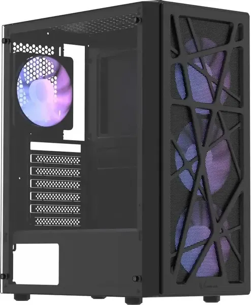 Изображение товара Корпус для компьютера Formula Mana V2 Midi-Tower (без БП, черный)