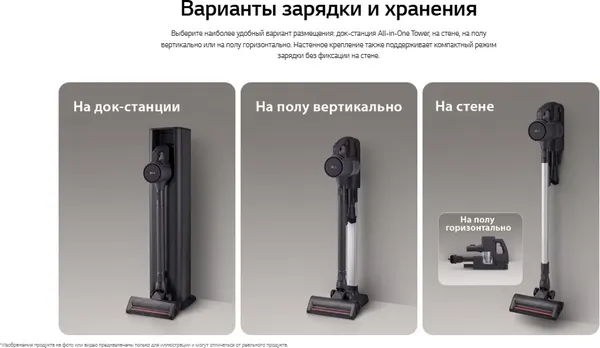 Изображение товара Вертикальный пылесос LG A9X-PET