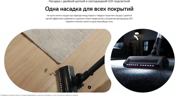Изображение товара Вертикальный пылесос LG A9X-PET