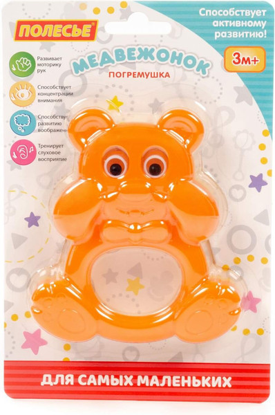 Изображение товара Погремушка Полесье Медвежонок 09385