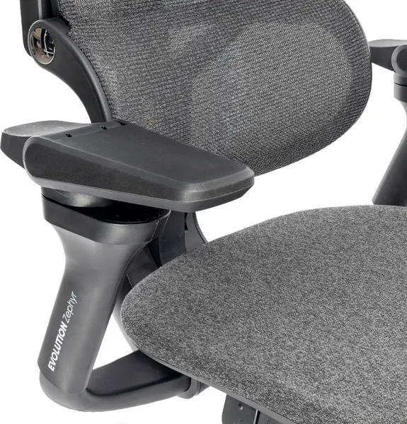 Изображение товара Кресло геймерское Evolution Zephyr Fabric Black