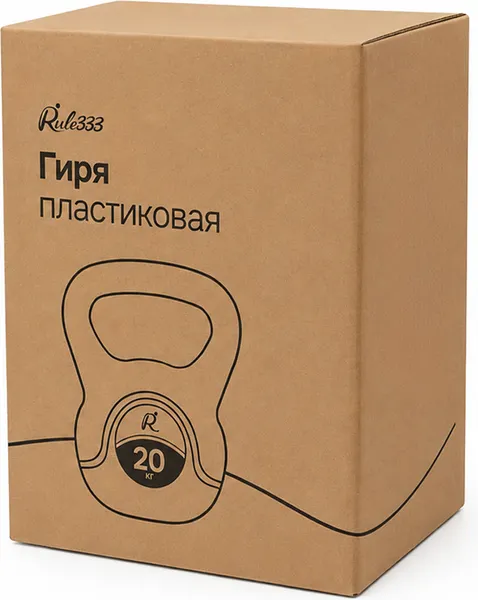 Изображение товара Гиря Proiron Пластиковая / ГИ1200П (20кг)