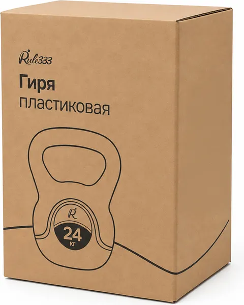 Изображение товара Гиря Proiron Пластиковая / ГИ1240П (24кг)