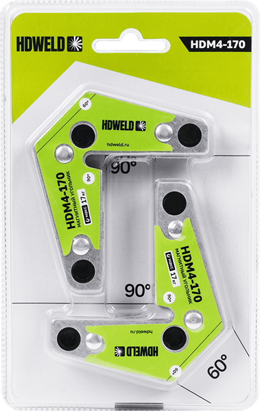 Изображение товара Набор магнитных фиксаторов HDWeld HDM4-170 (2шт)