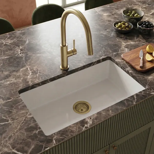 Изображение товара Смеситель Deante Evora Gold Br BQJ_R62M