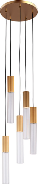 Изображение товара Потолочный светильник DeLight Collection Flume MD2045-5A (ant.brass)