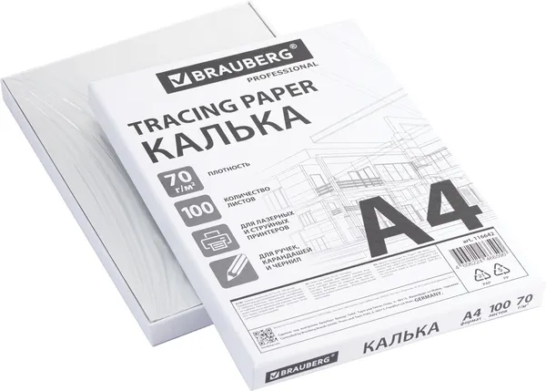 Изображение товара Калька Brauberg 116642 (100л)