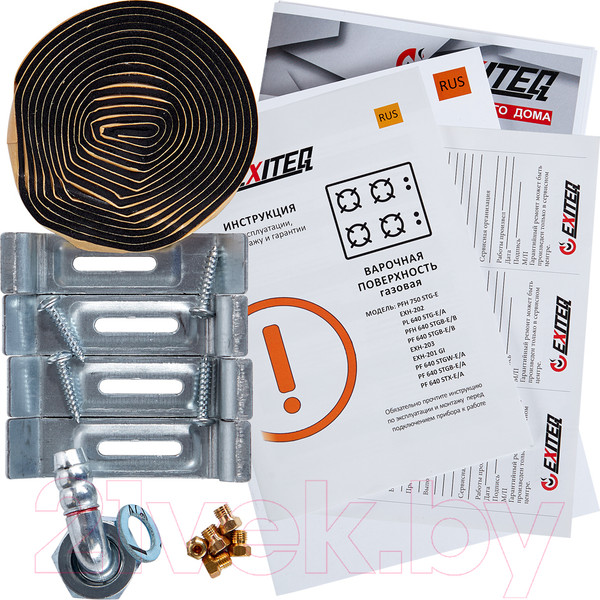 Изображение товара Газовая варочная панель Exiteq PFH750STG-E