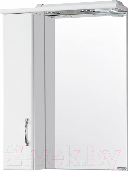 Изображение товара Шкаф с зеркалом для ванной Акватон Онда 60 (1A009802ON01L)