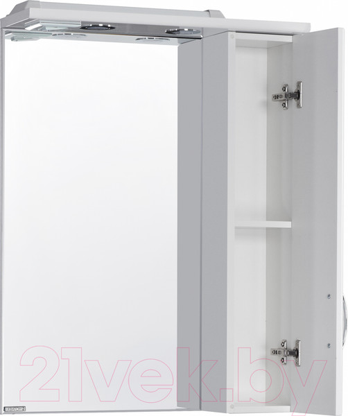 Изображение товара Шкаф с зеркалом для ванной Акватон Онда 60 (1A009802ON01R)