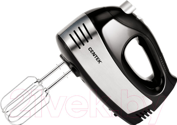 Изображение товара Миксер ручной Centek CT-1122 (черный/сталь)