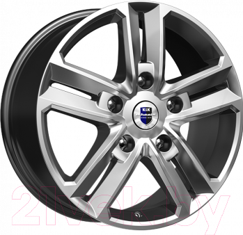 Изображение товара Литой диск K&K Backfire (КС763) 18x8" 5x114.3мм DIA 66.1мм ET 50мм (Дарк платинум)