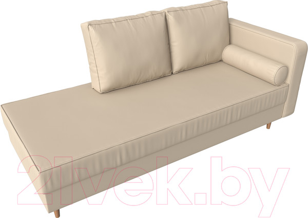 Изображение товара Тахта Лига Диванов Прайм правый / 100891 (экокожа бежевый)