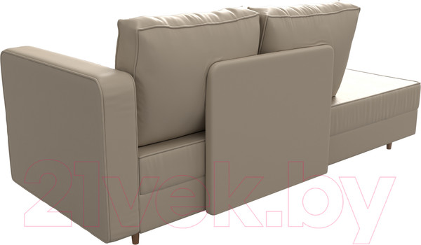 Изображение товара Тахта Лига Диванов Прайм правый / 100891 (экокожа бежевый)