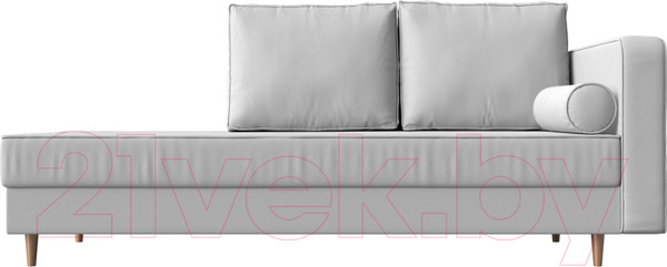 Изображение товара Тахта Лига Диванов Прайм правый / 100892 (экокожа белый)